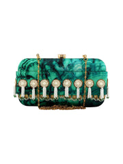 Indian Jade Clasp Clutch