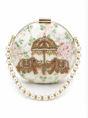 Shehzadi ka Hathi Beaded Embroidered Clutch