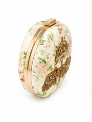 Shehzadi ka Hathi Beaded Embroidered Clutch