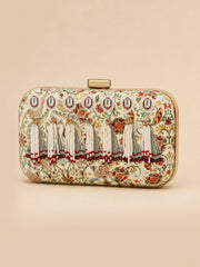 Padma Beaded Embroidered Clutch