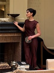 JANIRA IDER Wearing Makta Kari Beaded Embroidered Clutch