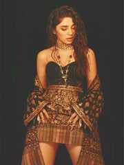 KRITHI SHETTY Wearing Gau Noir Necklace