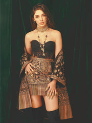 KRITHI SHETTY Wearing Gau Noir Necklace