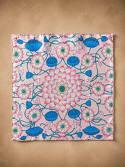 Pichwai Lotus Pocket Square