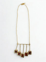 Lumière Cascade Sunset Necklace