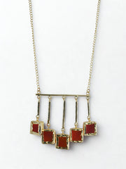 Lumière Cascade Sunset Necklace