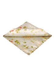 Blush Heirloom Garden Pocket Square