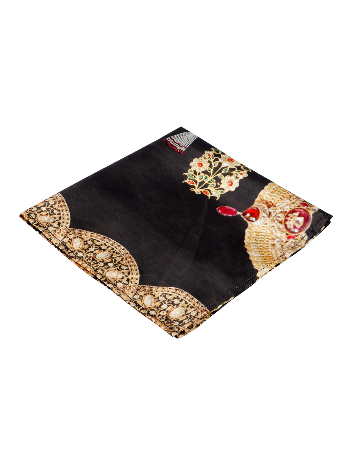 Noir Maharaja Pocket Square
