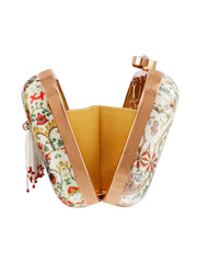 STEPHANIE TIMMINS Wearing Padma Clutch