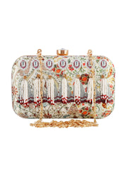 STEPHANIE TIMMINS Wearing Padma Clutch