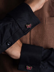 Kundan Butterfly Cufflinks
