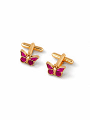 Kundan Butterfly Cufflinks