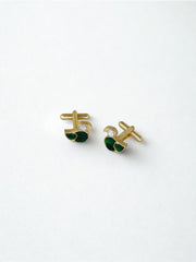 Kundan Birdie Cufflinks