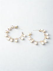 Shoreline Pearl Hoops