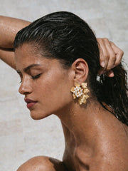 Sunburst Filigree Studs