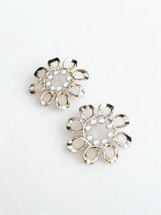 Sun Halo Pearl Studs