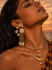 Celestial Fringe Pearl Drops