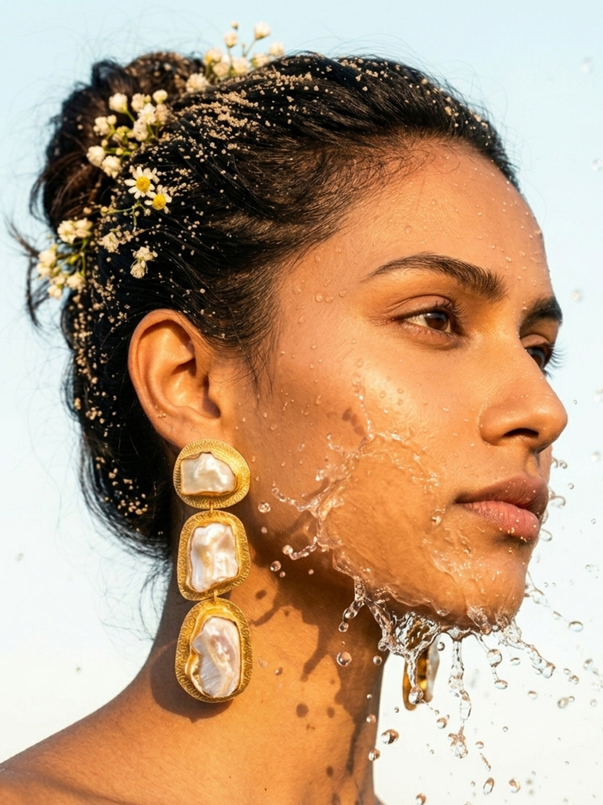 Baroque Cascade Pearl Drops