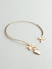Bloom & Leaf Asymmetric Pallava Hasli