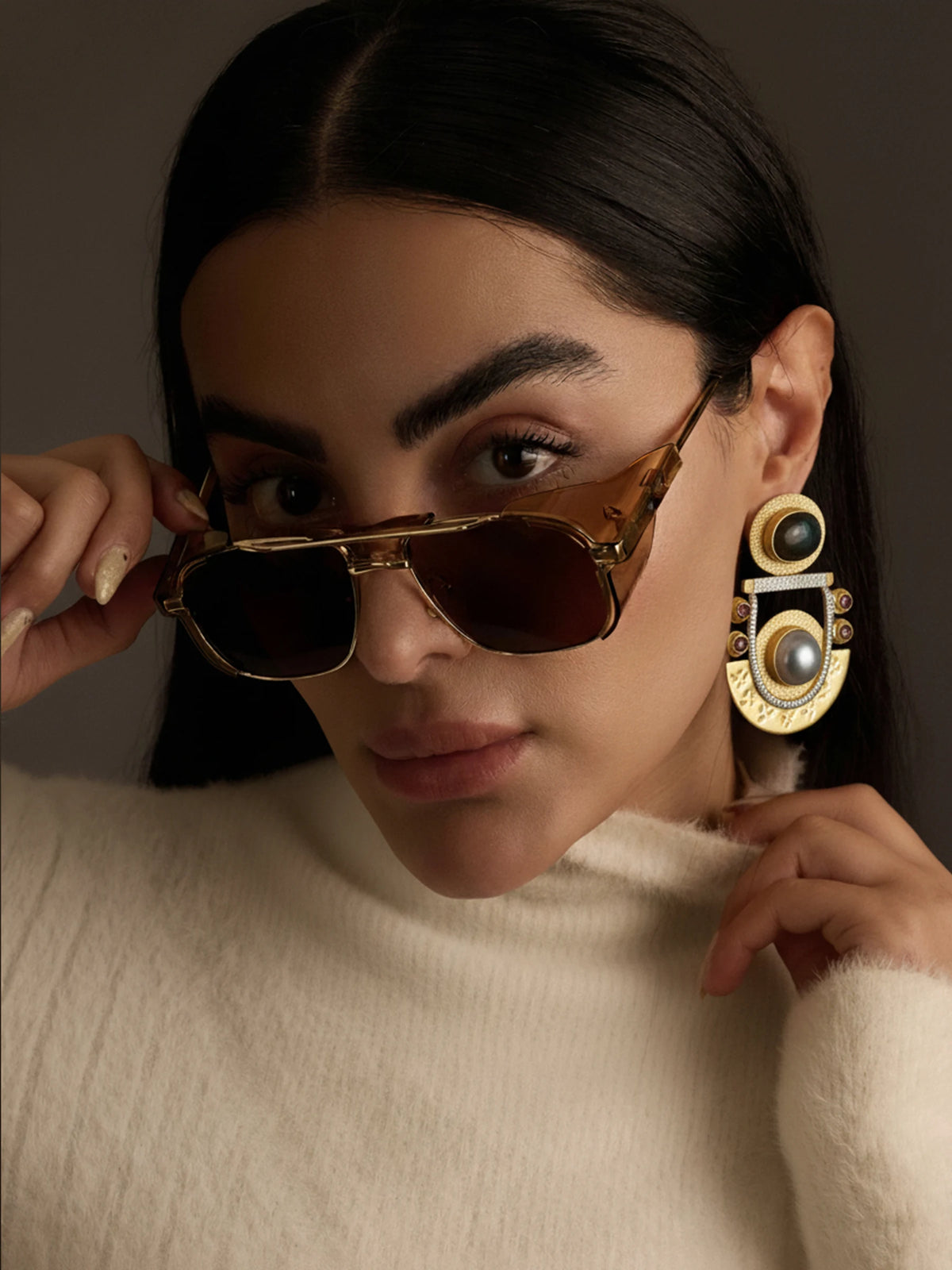 Lucent Links Earrings