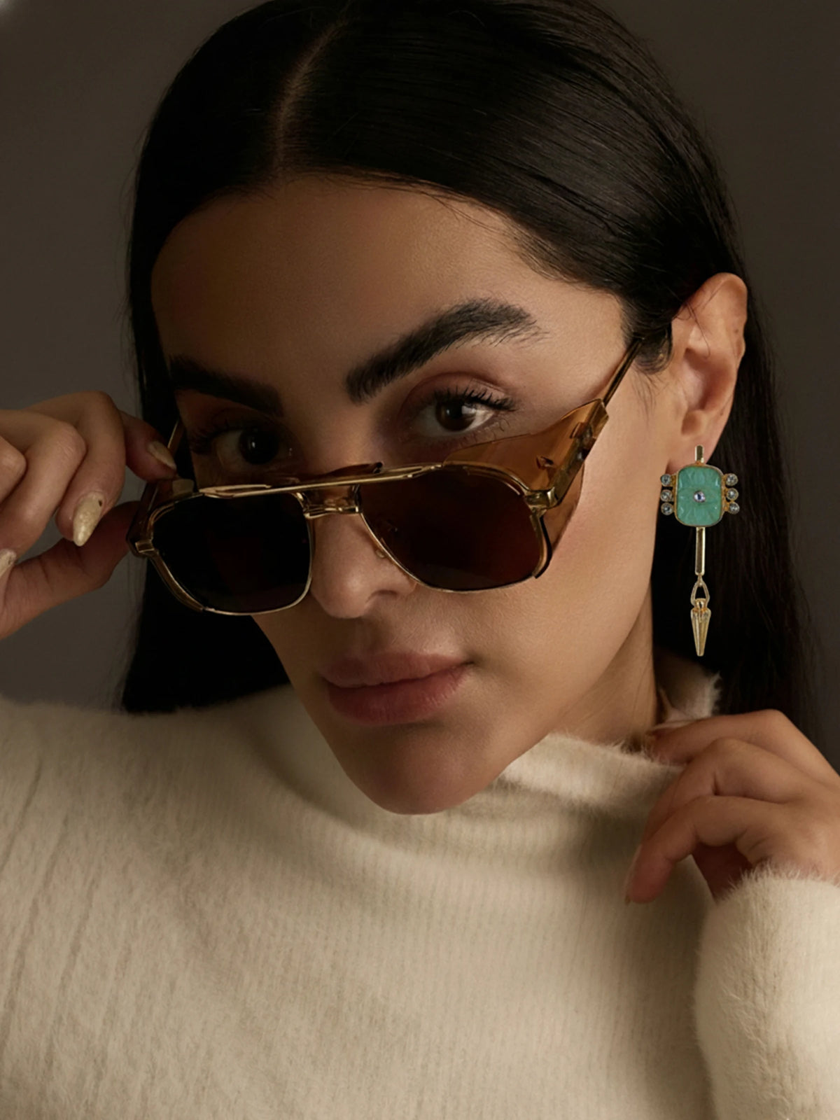 Ladakh Droplet Earrings