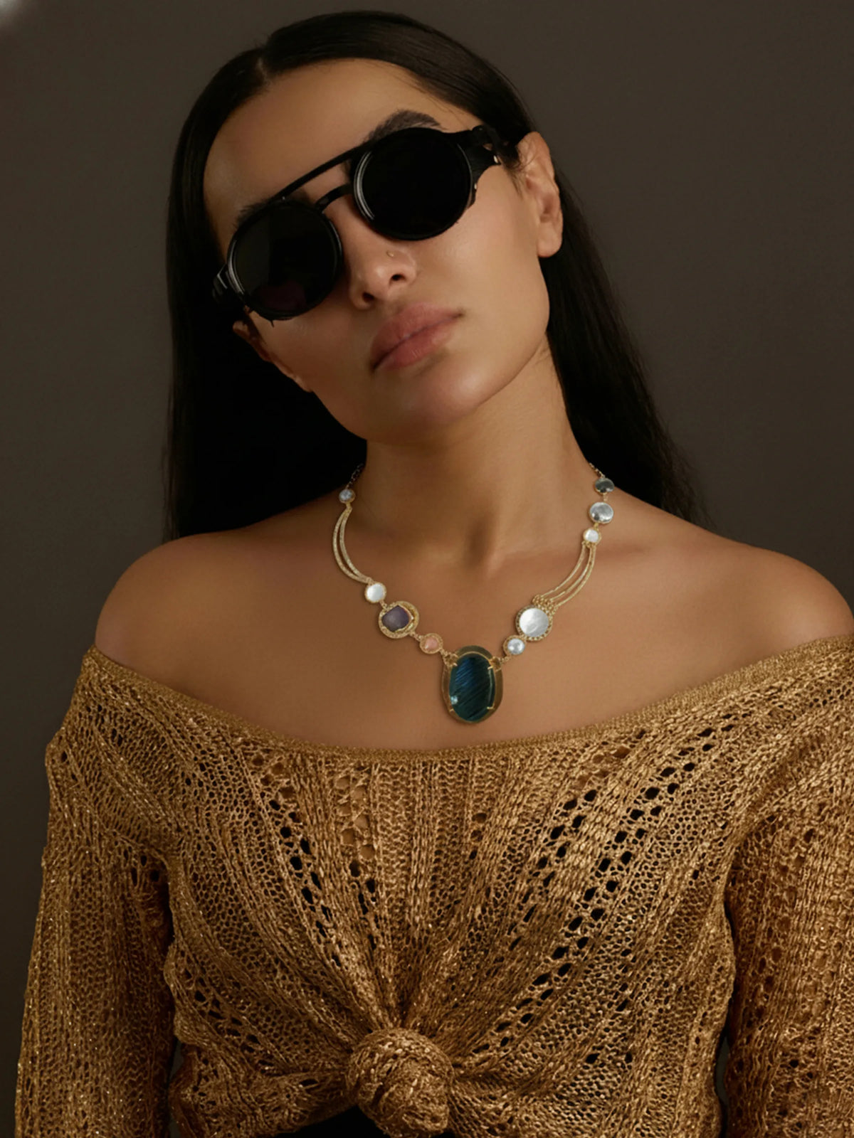 Planetary Flare Necklace