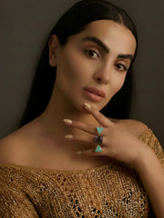 Halo Verge Twin Finger Ring