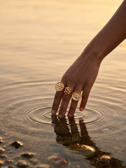 Surya Moti Stack Rings