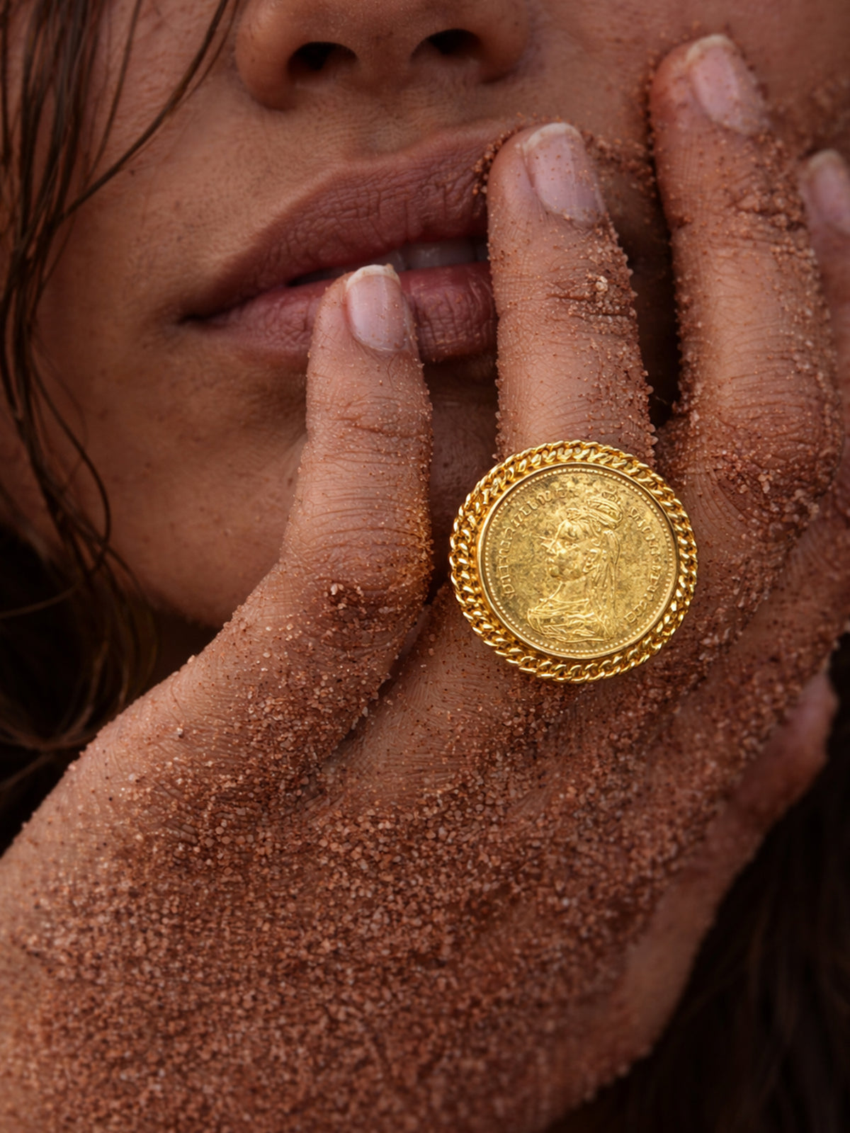 Naga Valli Coin Ring