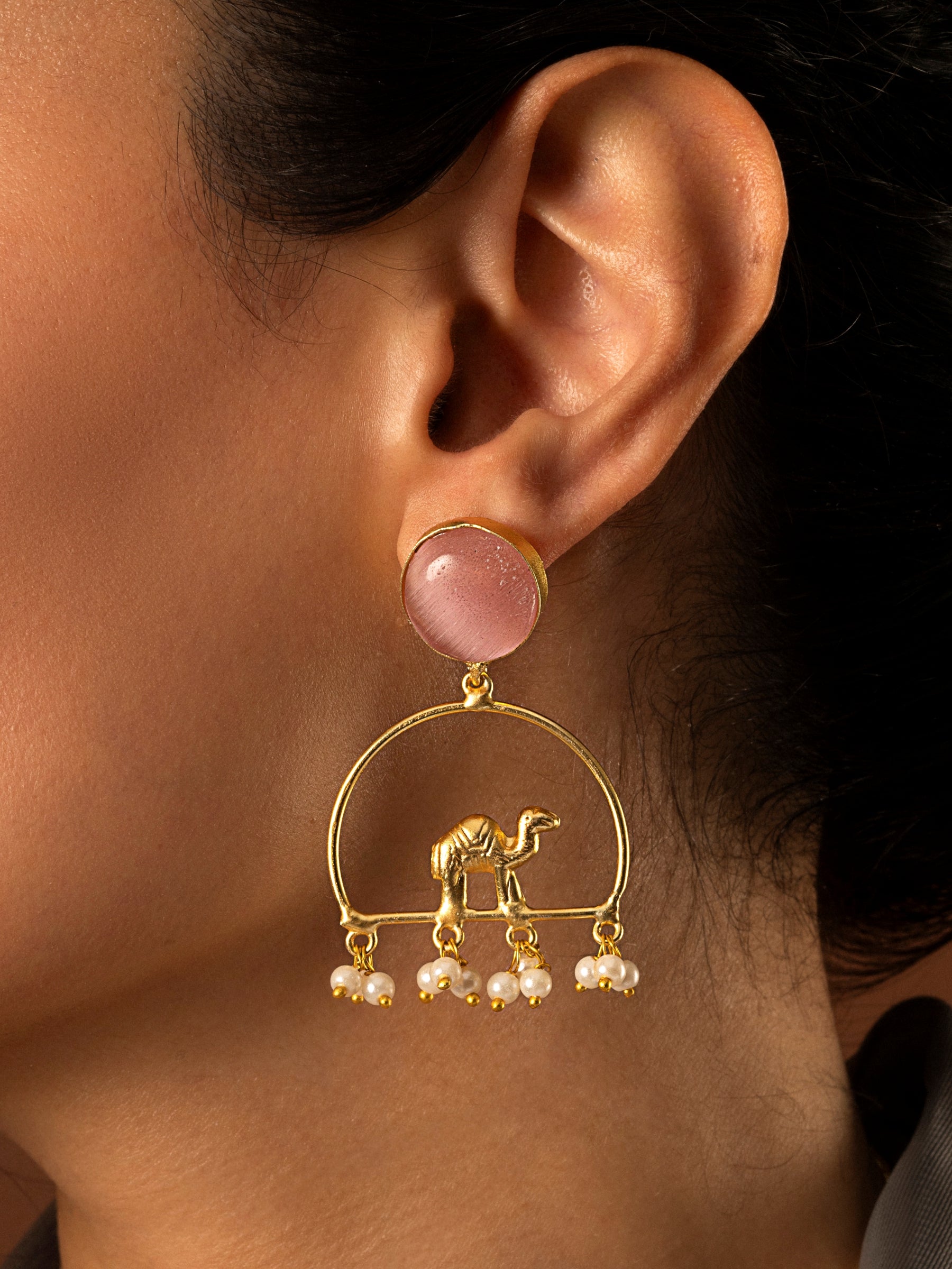 Camel Parade Earrings