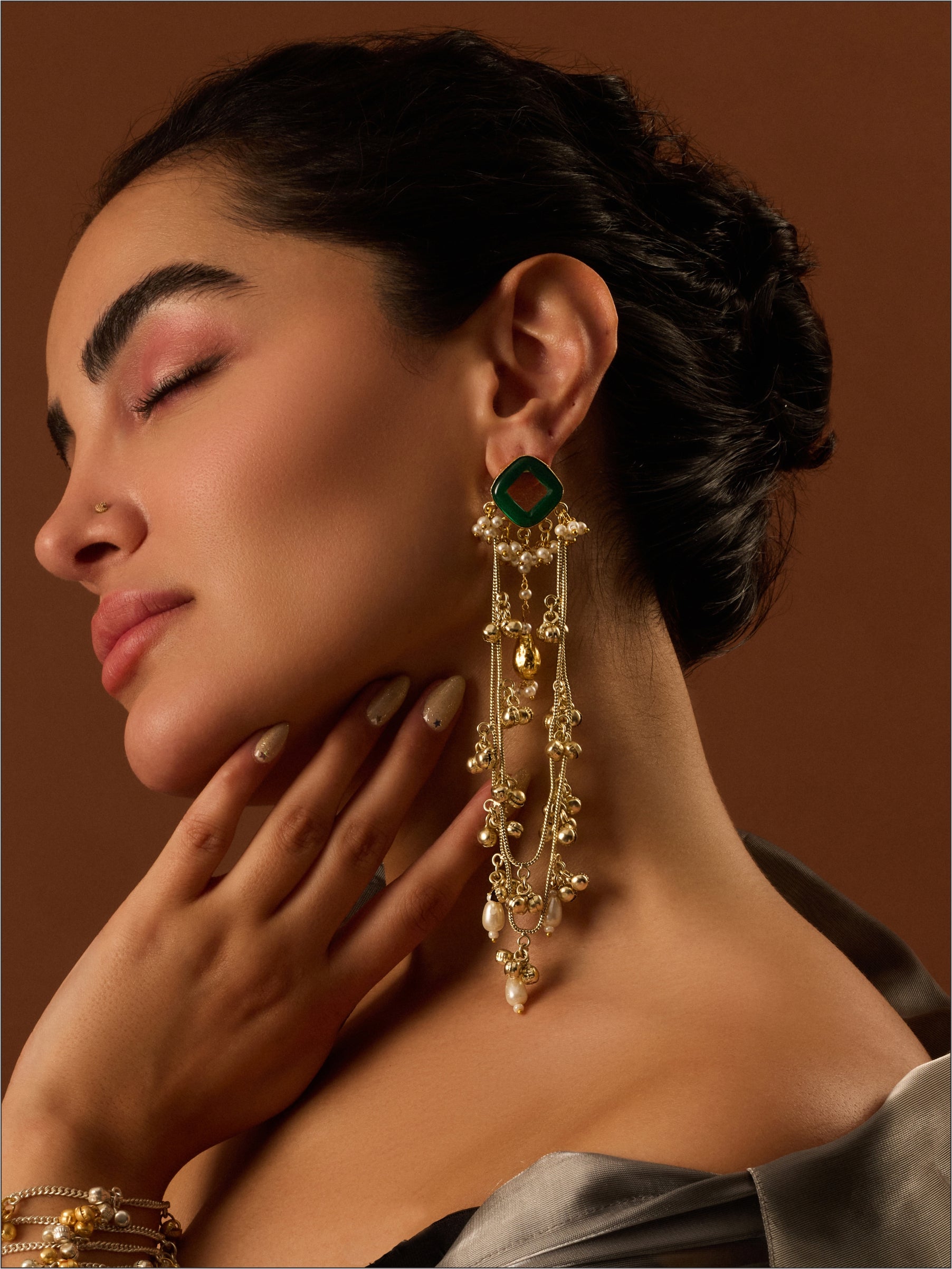 Ladakhi Ghungroo Earrings