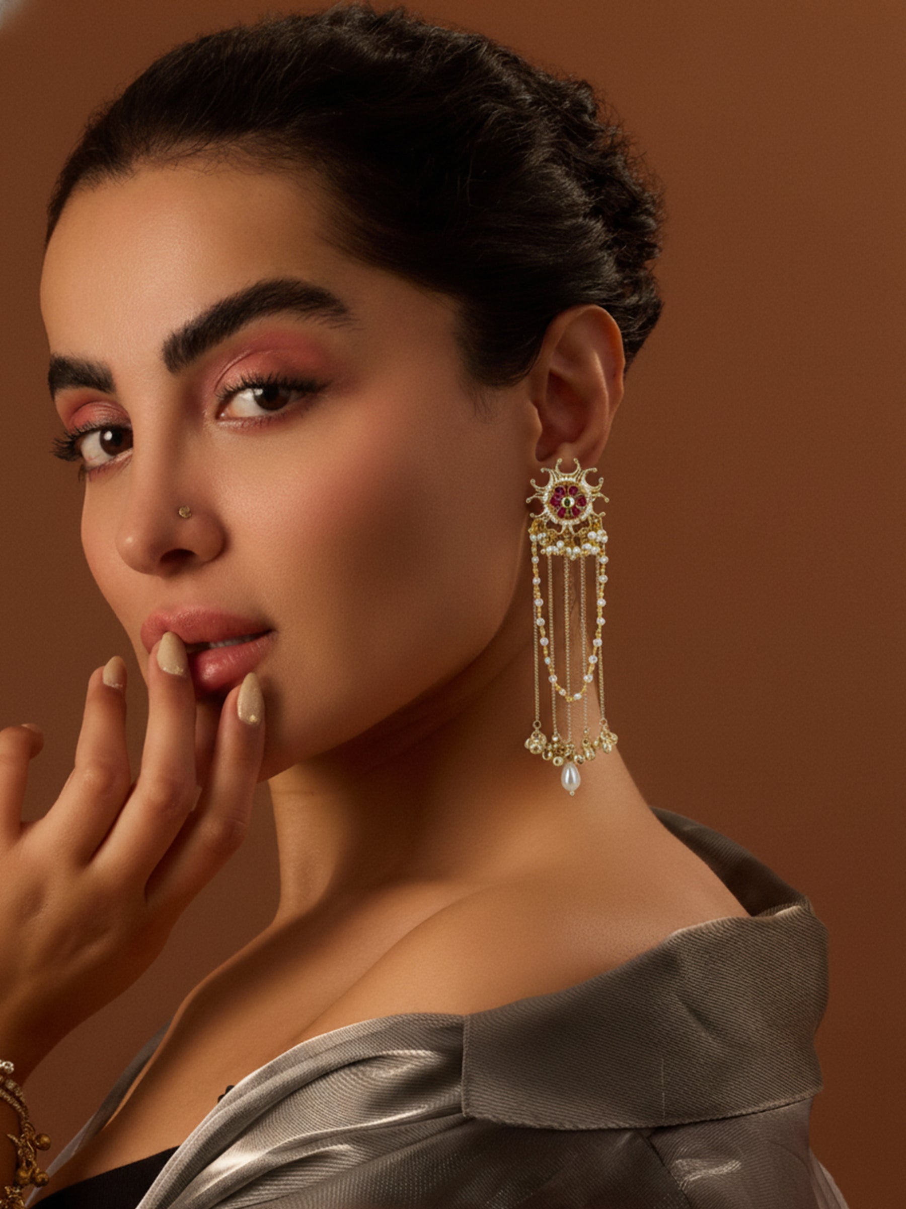 Ladakhi Chakra Earrings