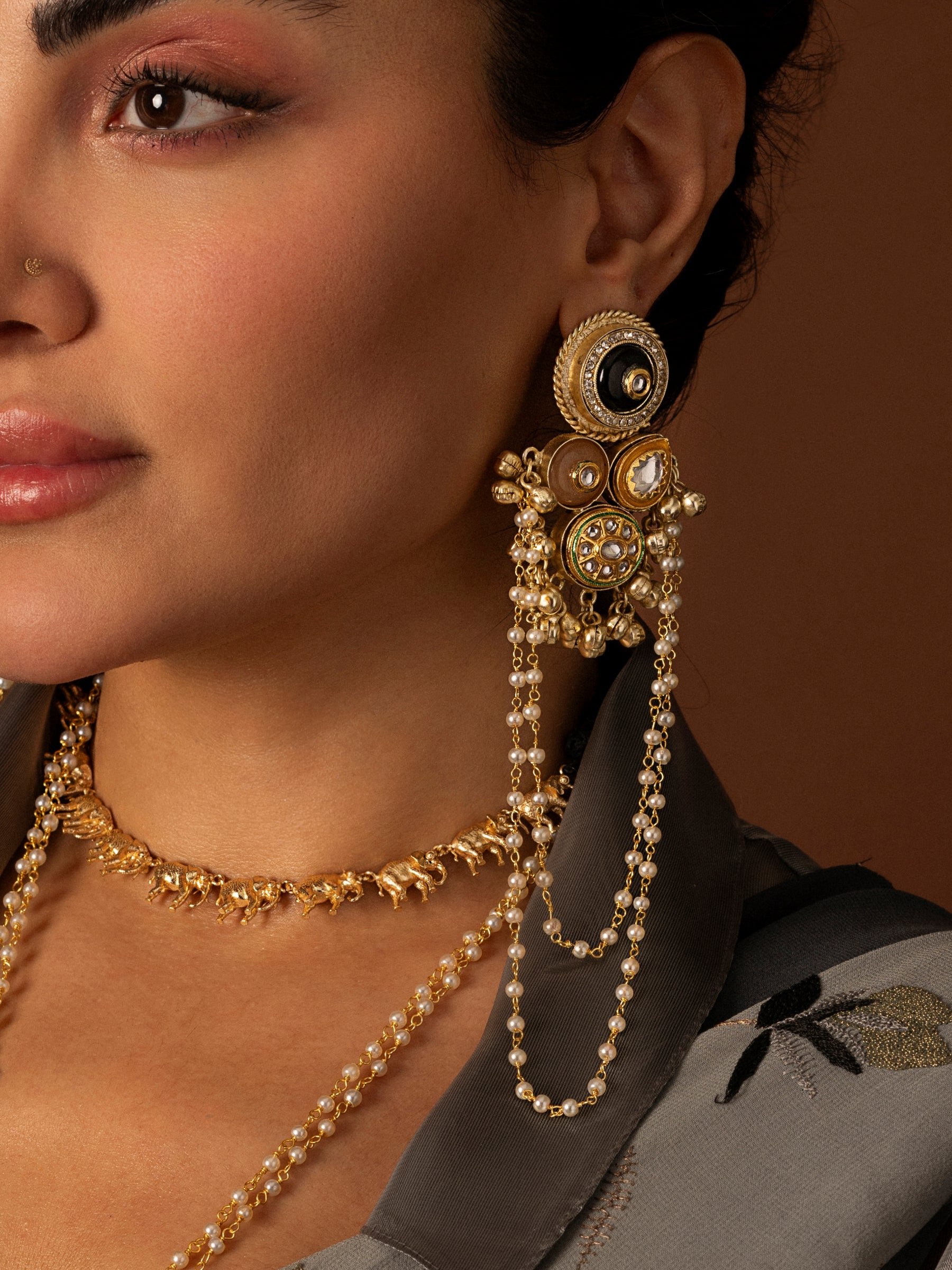 Ladakhi  Kashama Earrings
