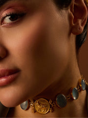 Gau Coin Pendant - Grey