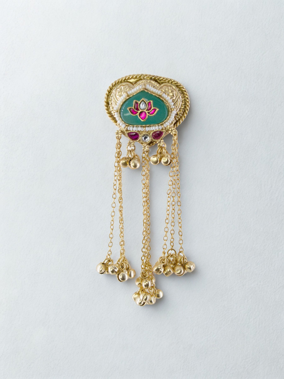 Celestial Lotus Cascade Hair Pin