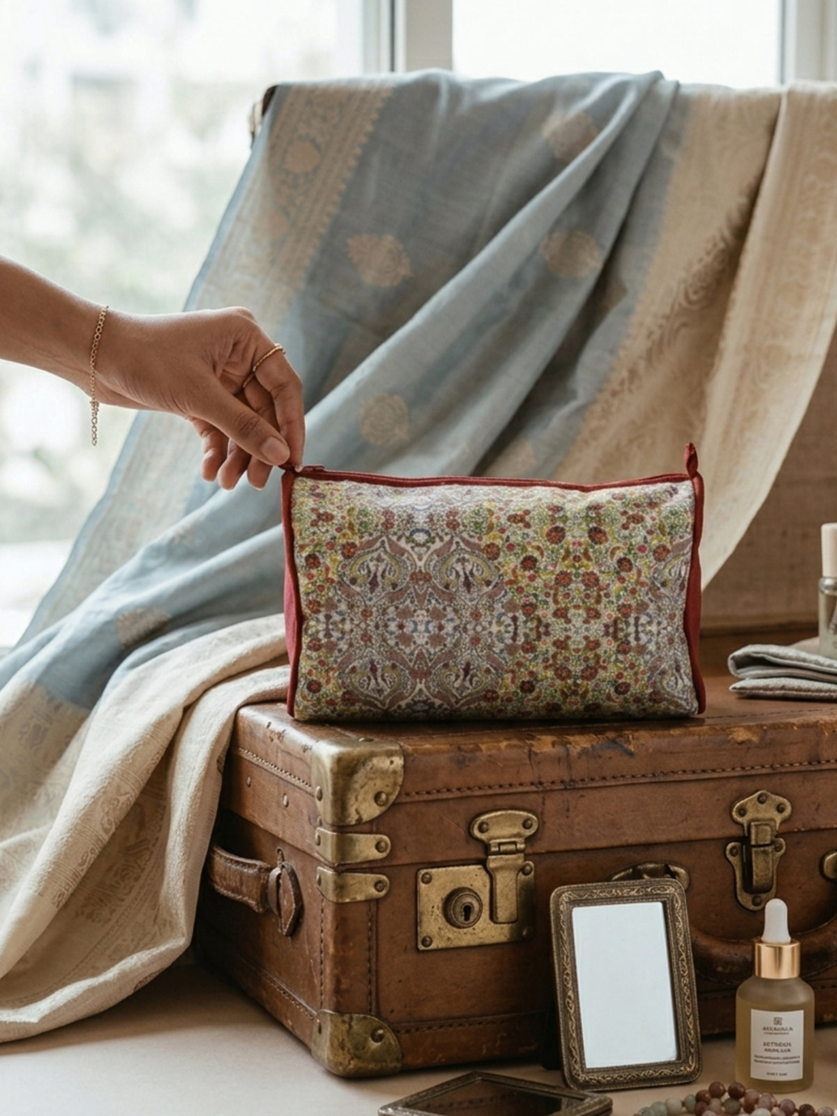 Heirloom Bloom Toiletry Pouch