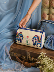 Painted Elephant Tale Toiletry Pouch