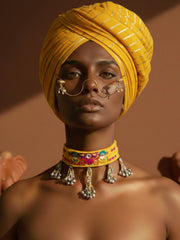 Ladoo Peela Gaj Choker