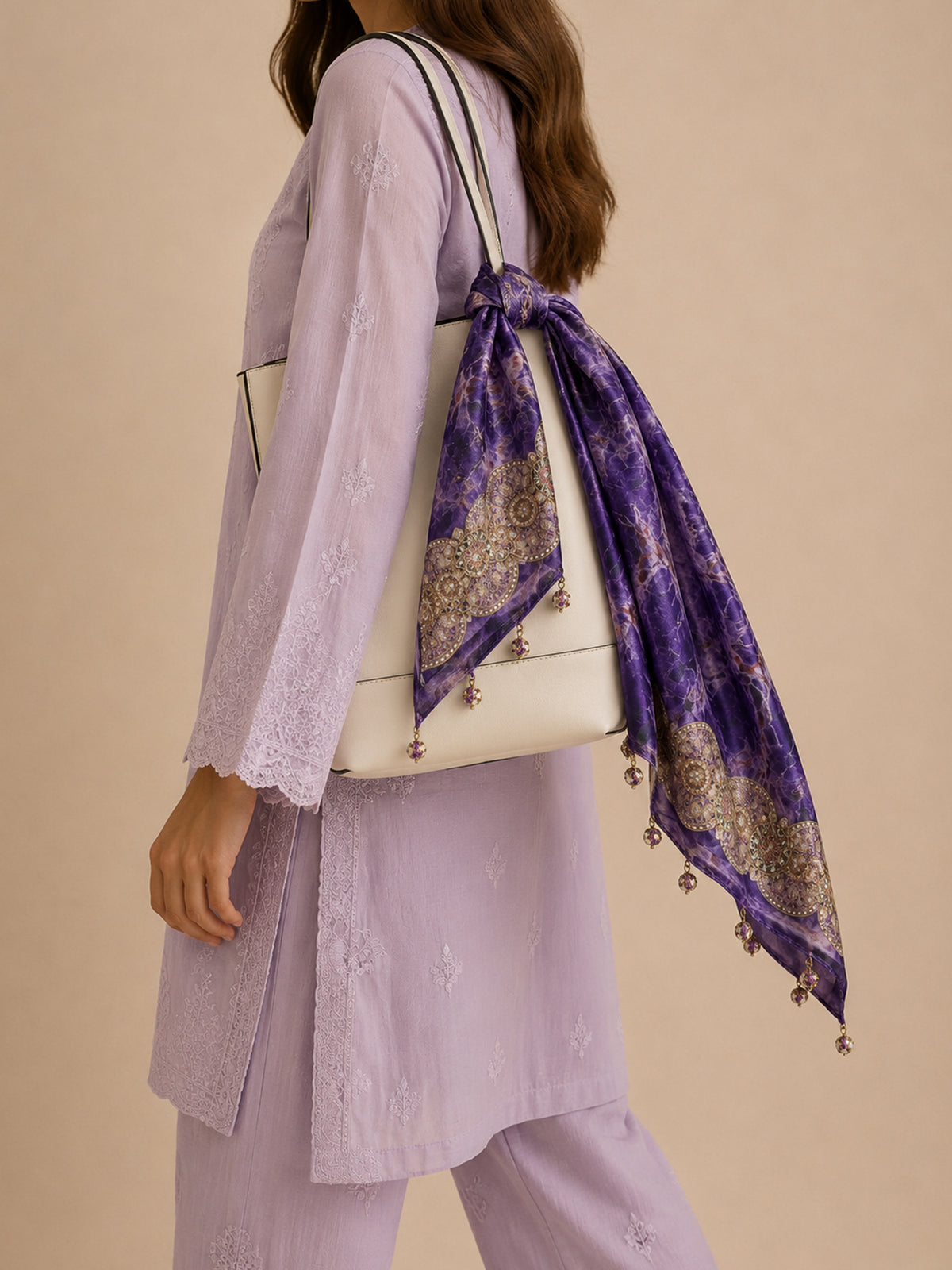 Amethyst Jashn Scarf