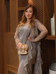 Carriage Beads & Zardozi Minaudière