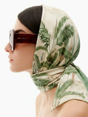 Baagh-e-Hara Satin Scarf