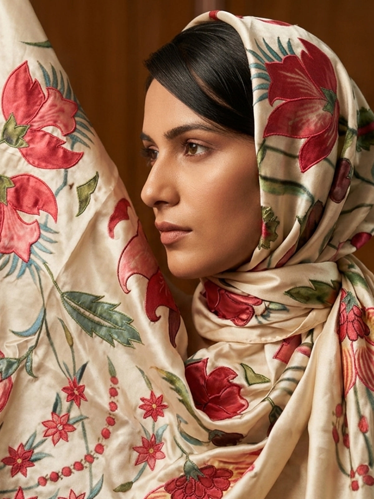 Gulnaar Resham Scarf