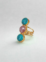 Turquise Deco Ring