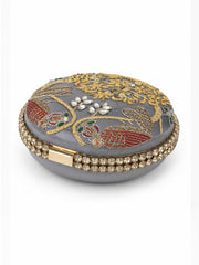 Shararti Paro Embroidered  Clutch