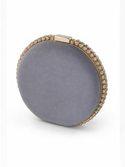 Shararti Paro Embroidered  Clutch