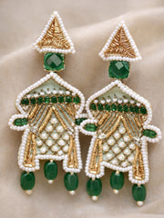 Matcha Emerald Begum Earring