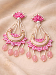 Gulabi Kamal Earring