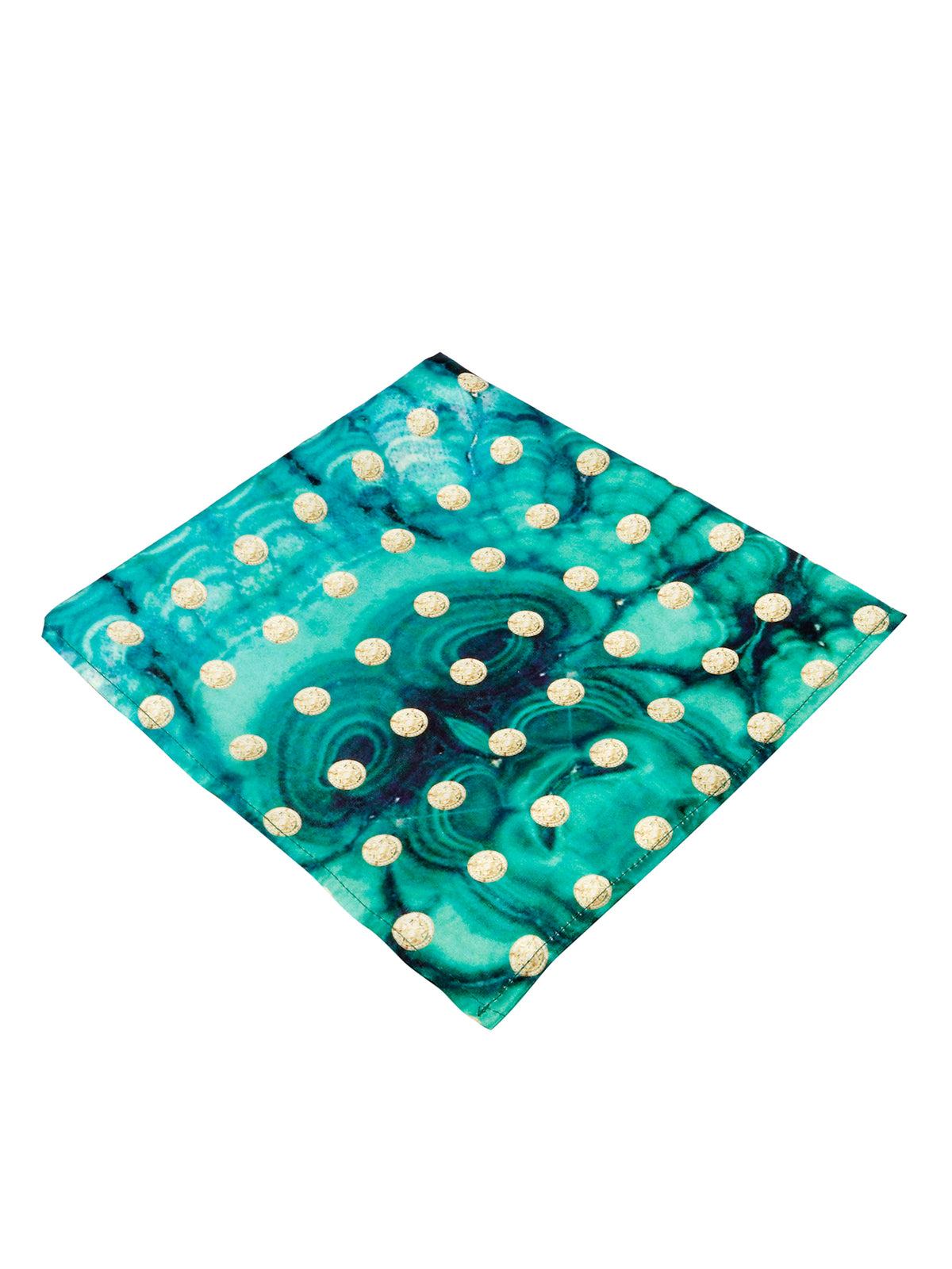Verdant Coin Legacy Pocket Square