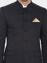 Coral Palm Royale Pocket Square