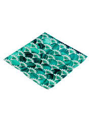 Emerald Jali Reverie Pocket Square